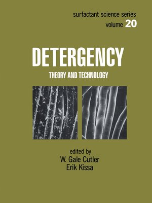 cover image of Detergency